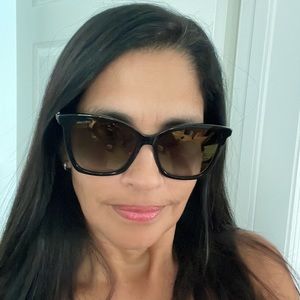 Jimmy Choo Woman’s Ali/S 807FQ 56mm Sunglasses New with case and cleaning cloth